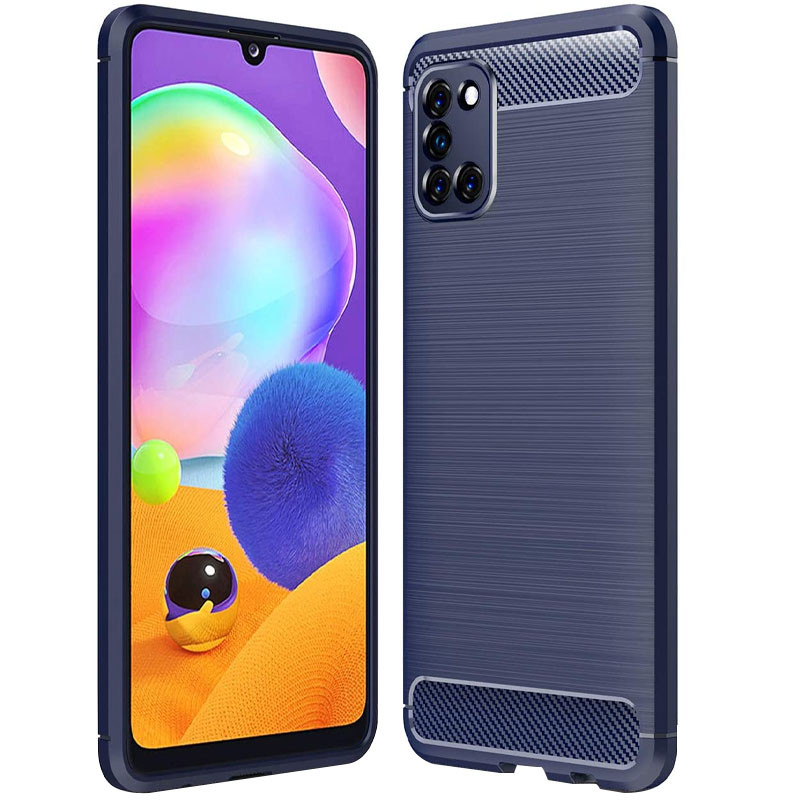 

TPU чехол Slim Series для Samsung Galaxy A31 Синий (129726)