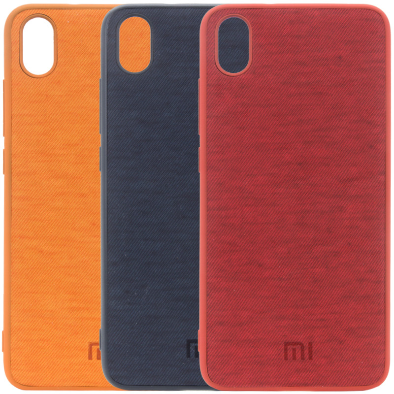 

TPU чохол Textile Logo для Xiaomi Redmi 7A