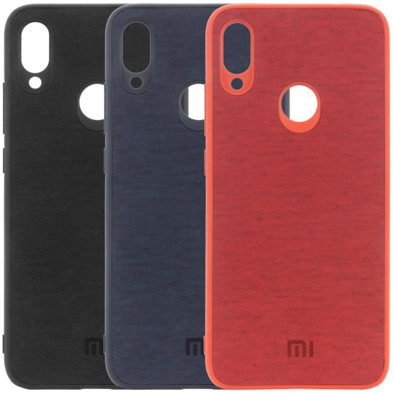 

TPU чехол Textile Logo для Xiaomi Redmi Note 7 Pro (126150)