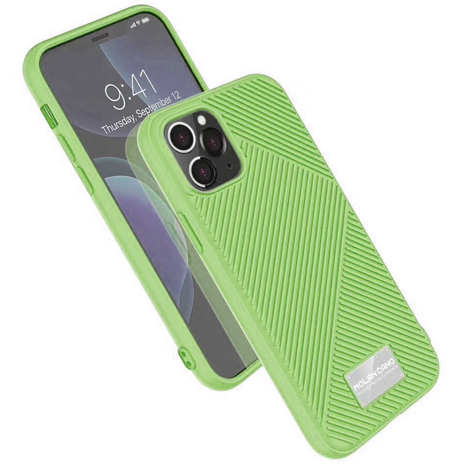 

TPU накладка Molan Cano Jelline series для Apple iPhone 11 Pro Max (6.5") Зеленый / Tea Green (112649)
