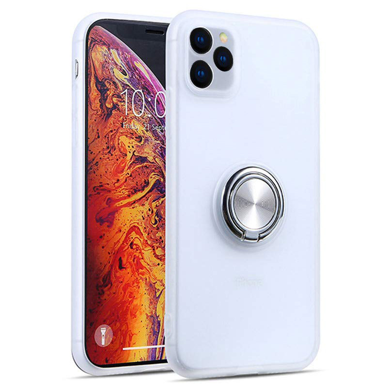 

TPU-PC чехол Deen Shadow Ring series для Apple iPhone 11 Pro (5.8") Белый (118723)