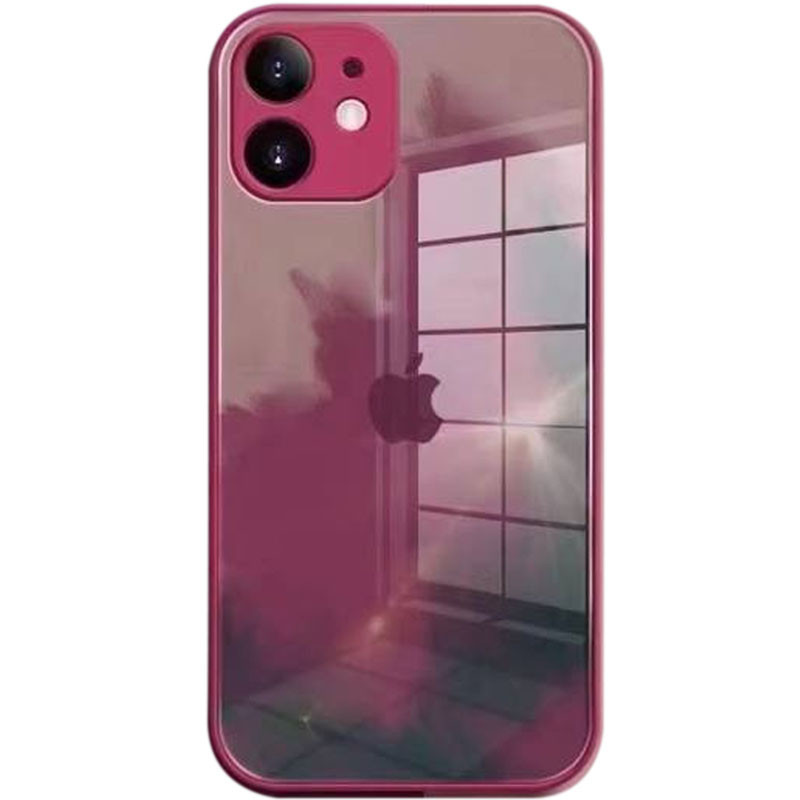 

TPU+Glass чехол Aquarelle Full Camera для Apple iPhone 11 (6.1") Красный (166444)