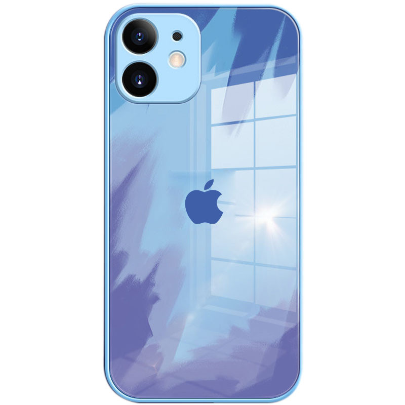 

TPU+Glass чехол Aquarelle Full Camera для Apple iPhone 11 (6.1") Сиреневый (166448)