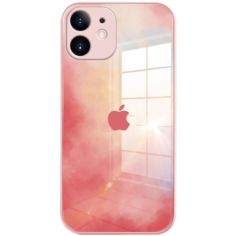 

TPU+Glass чехол Aquarelle Full Camera для Apple iPhone 12 (6.1") Оранжевый (166453)