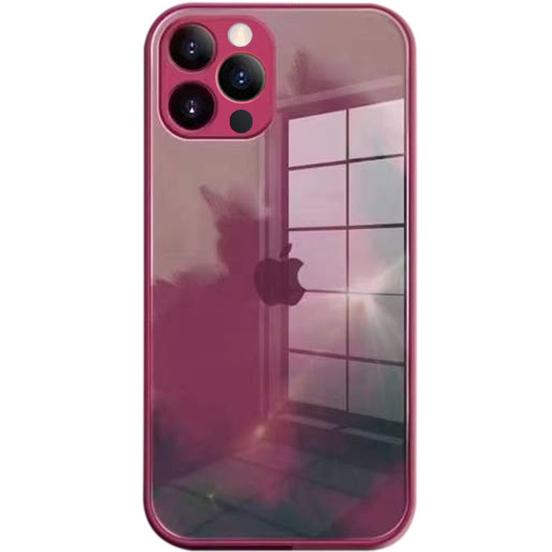 

TPU+Glass чехол Aquarelle Full Camera для Apple iPhone 12 Pro (6.1") Красный (166458)