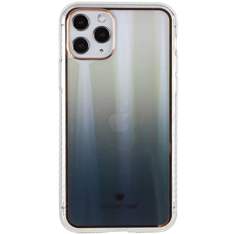 

TPU+Glass чохол Aurora Classic для для Apple iPhone 12 Pro (Чорний)