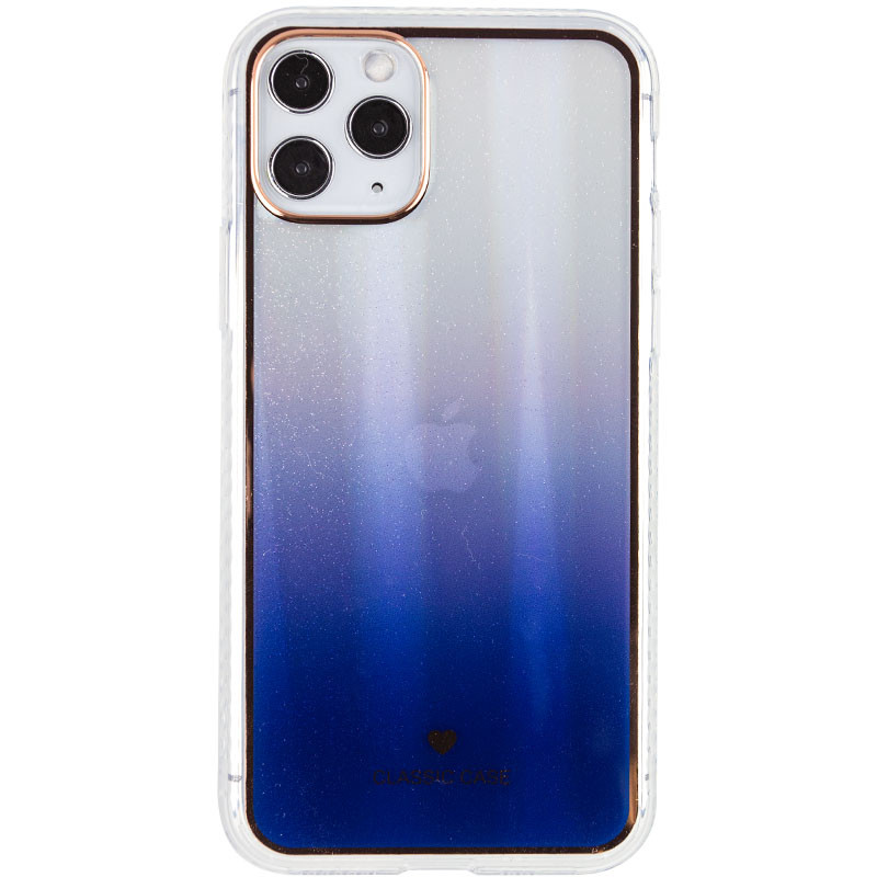 

TPU+Glass чохол Aurora Classic для для Apple iPhone 12 Pro Max (Синій)