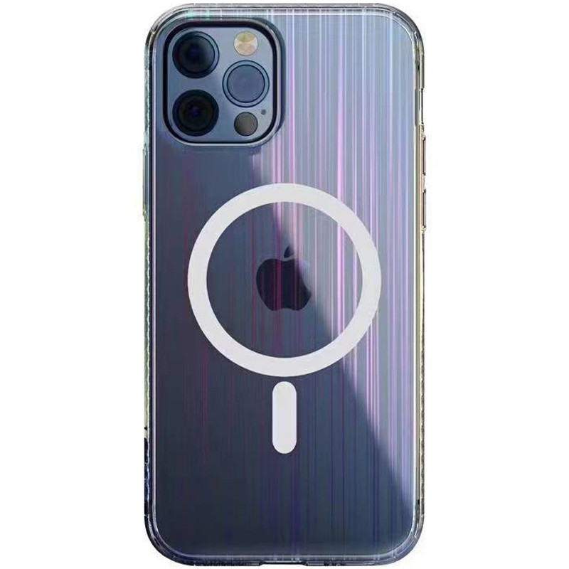 

TPU+Glass чохол Aurora with Magsafe для Apple iPhone 12 Pro (6.1'')