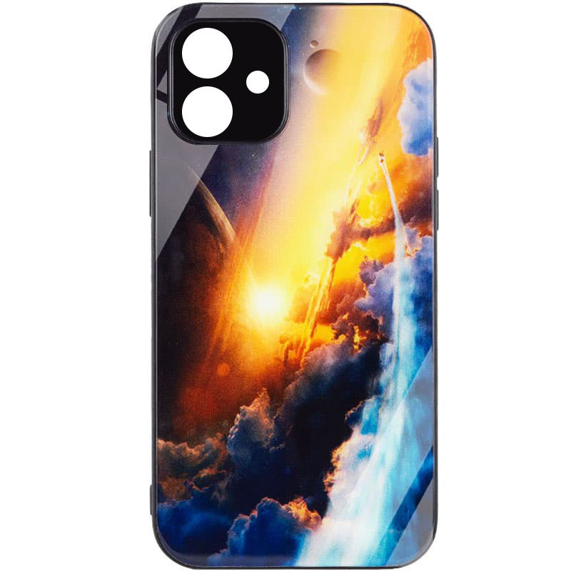 

TPU+Glass чехол Diversity для Apple iPhone 11 (6.1") Above the clouds (204552)