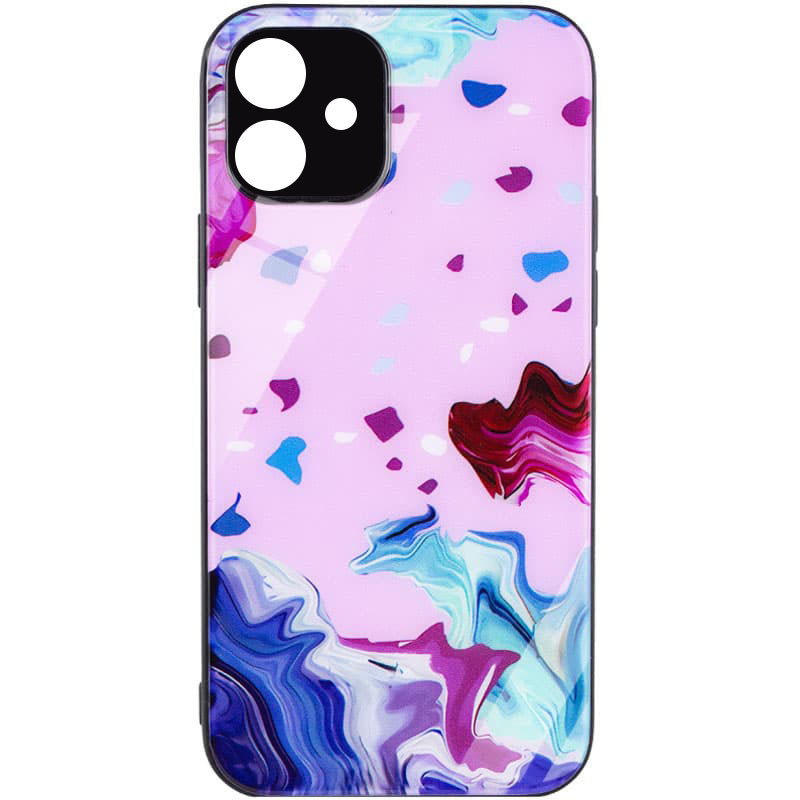 

TPU+Glass чохол Diversity для Apple iPhone 11 (6.1") (Stains red)