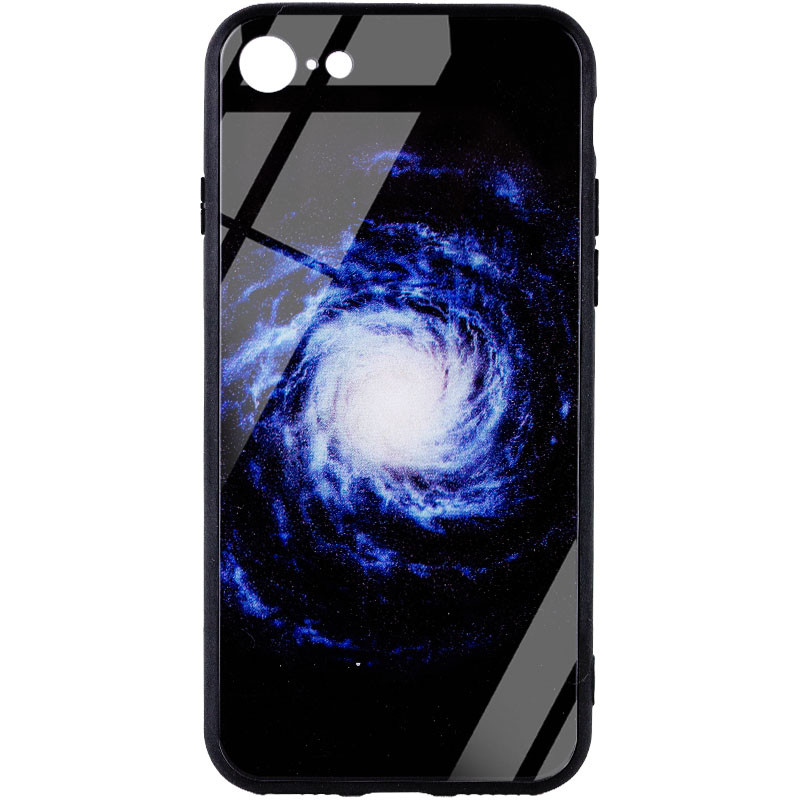 

TPU+Glass чехол Diversity для Apple iPhone 7 / 8 / SE (2020) (4.7") Universe (204634)