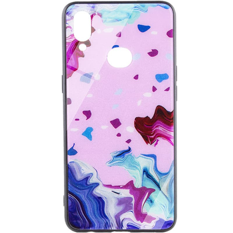 

TPU+Glass чохол Diversity для Samsung Galaxy A10s (Stains red)