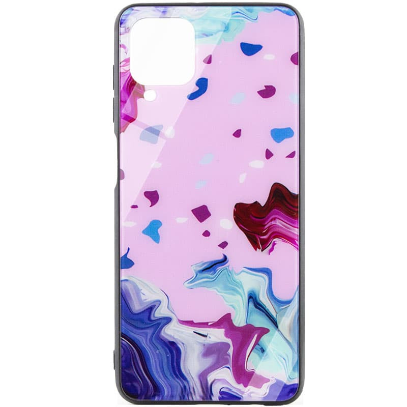 

TPU+Glass чохол Diversity для Samsung Galaxy A12 Nacho (Stains red)