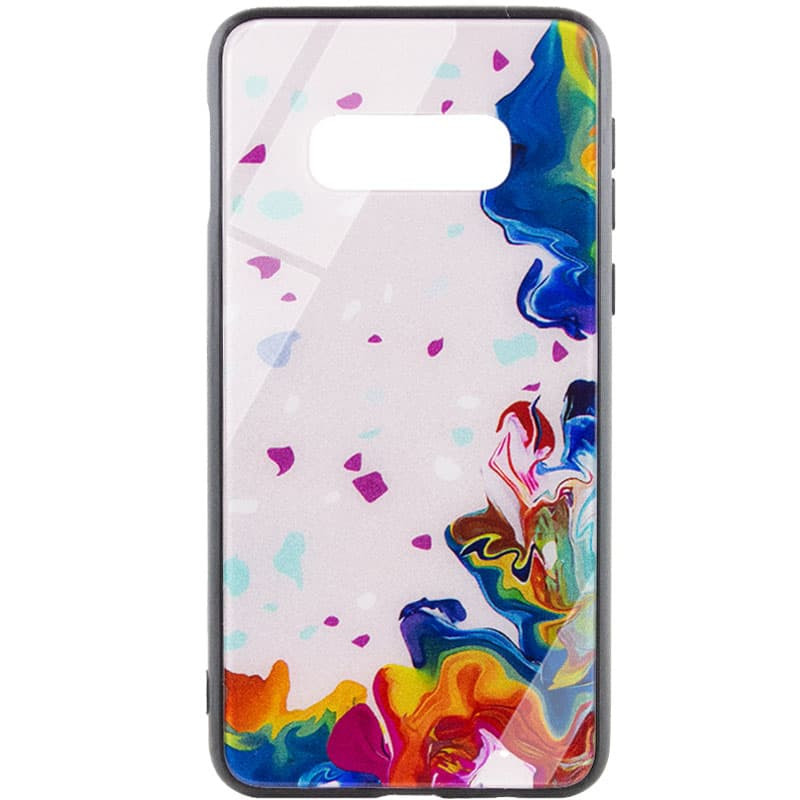 

TPU+Glass чохол Diversity для Samsung Galaxy S10e (Stains multicolored)