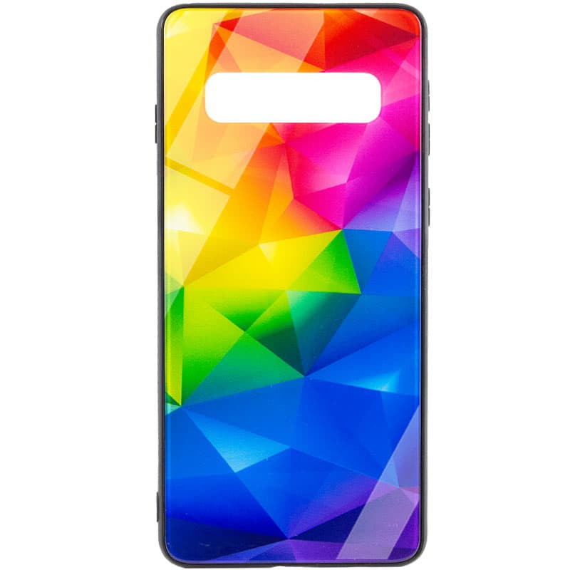 

TPU+Glass чохол Diversity для Samsung Galaxy S10 (Rainbow)