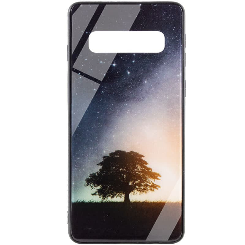 

TPU+Glass чехол Diversity для Samsung Galaxy S10+ Tree (204437)