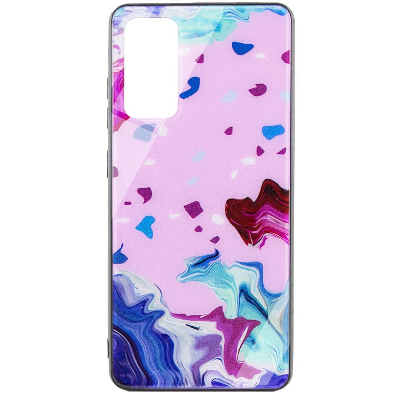 

TPU+Glass чохол Diversity для Samsung Galaxy S20 FE (Stains red)