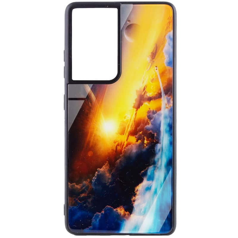 

TPU+Glass чехол Diversity для Samsung Galaxy S21 Ultra Above the clouds (204454)