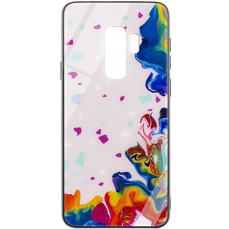 

TPU+Glass чохол Diversity для Samsung Galaxy S9+ (Stains multicolored)