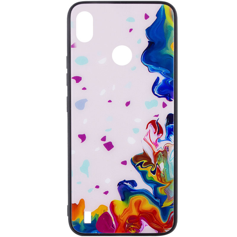 

TPU+Glass чохол Diversity для Xiaomi Redmi Note 5 Pro / Note 5 (AI Dual Camera) (Stains multicolored)