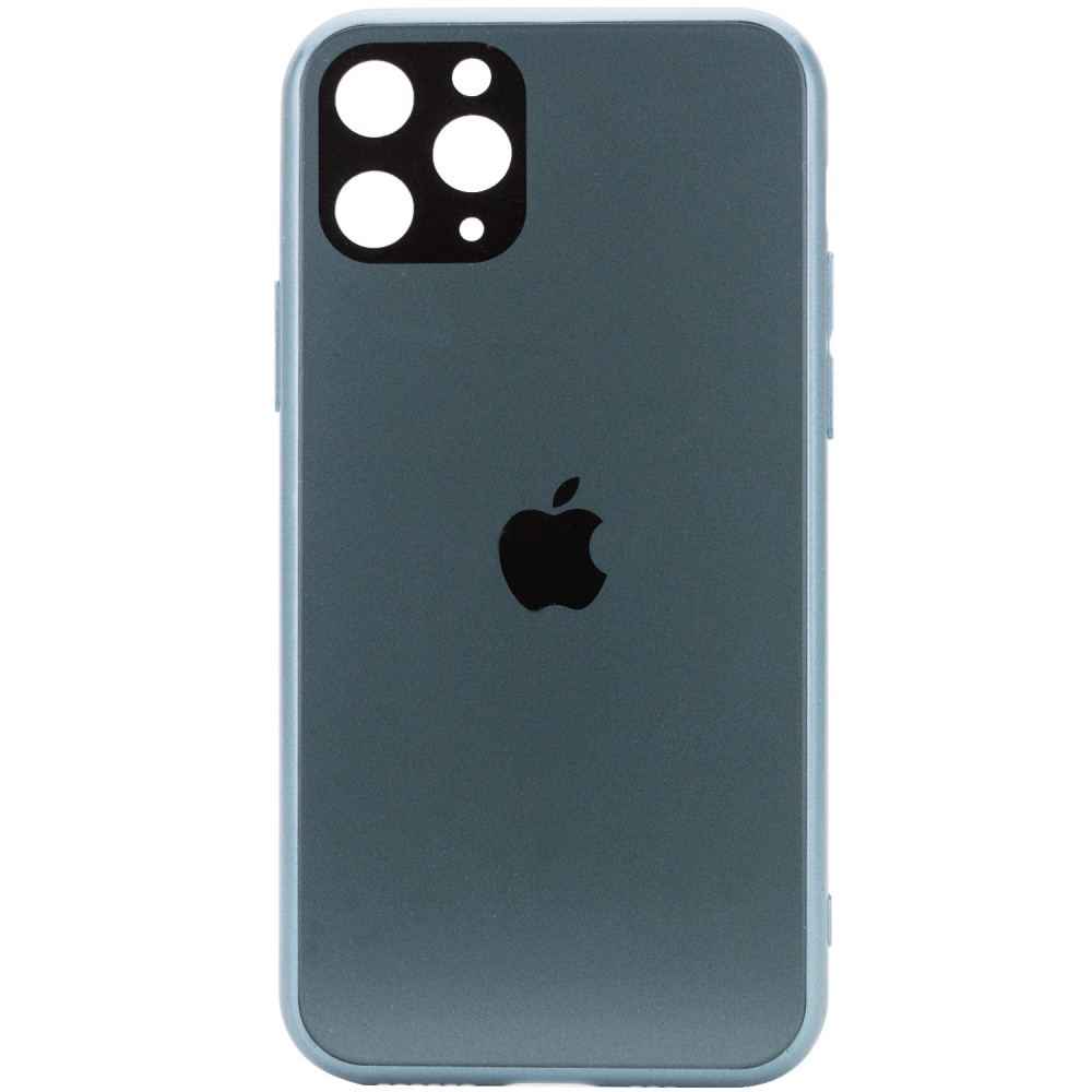 

TPU+Glass чехол GLOSSY Logo Full camera для Apple iPhone 11 Pro (5.8") Зеленый (157436)