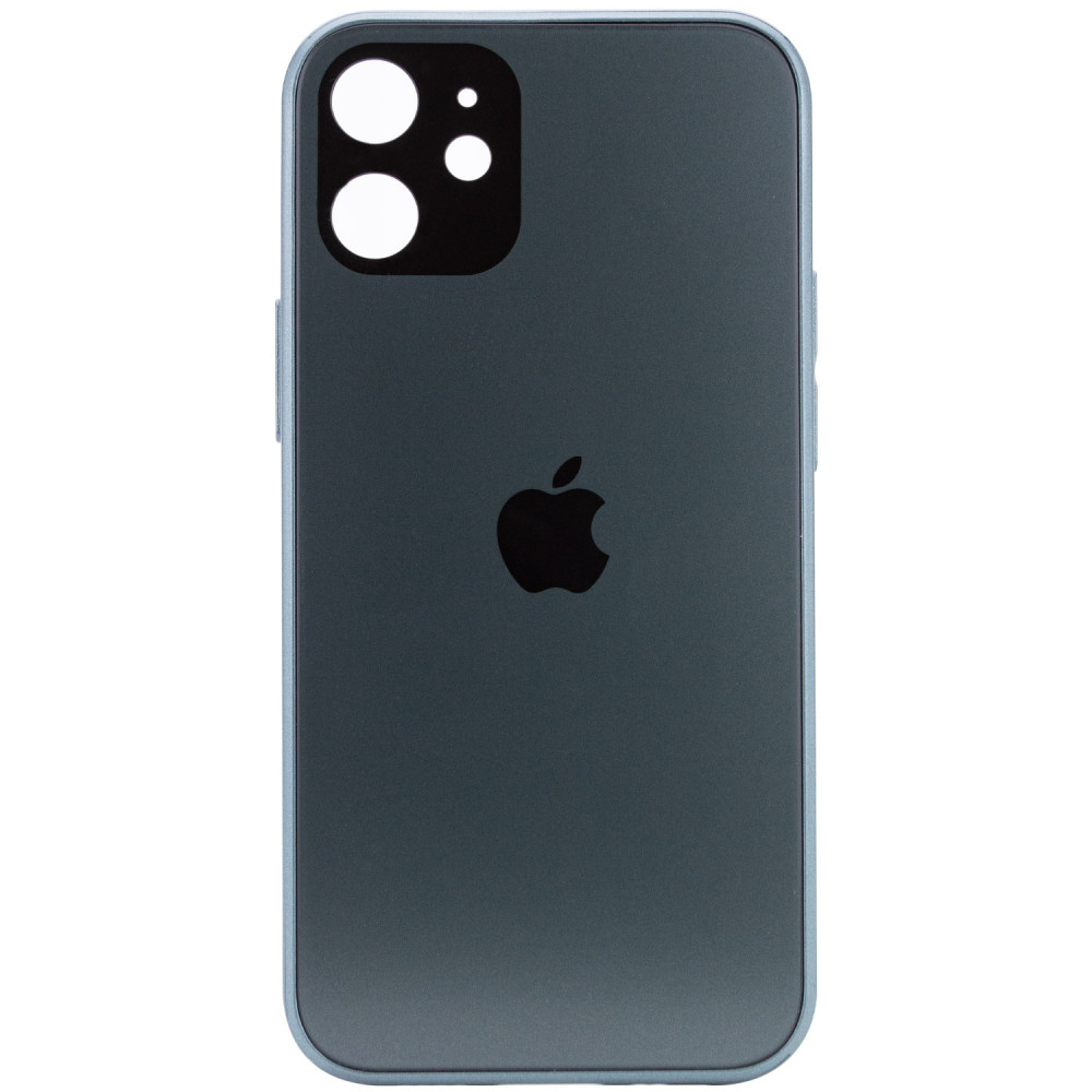 

TPU+Glass чохол GLOSSY Logo Full camera для Apple iPhone 12 mini (Зелений)