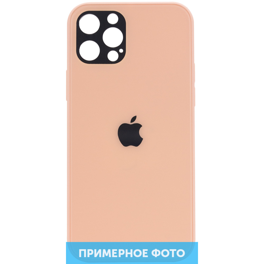 

TPU+Glass чехол GLOSSY Logo Full camera для Apple iPhone 12 Pro (6.1") Розовый (157461)