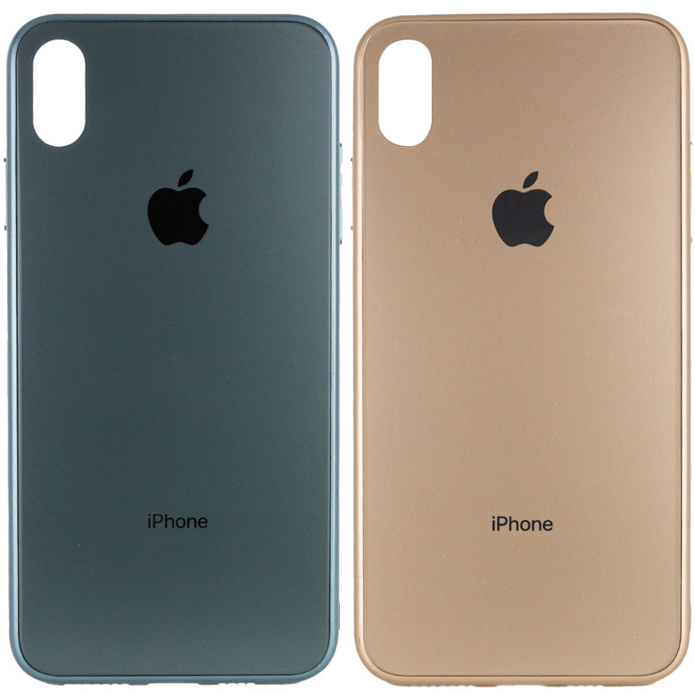 

TPU+Glass чехол GLOSSY Logo Full camera для Apple iPhone X / XS (5.8") (161055)