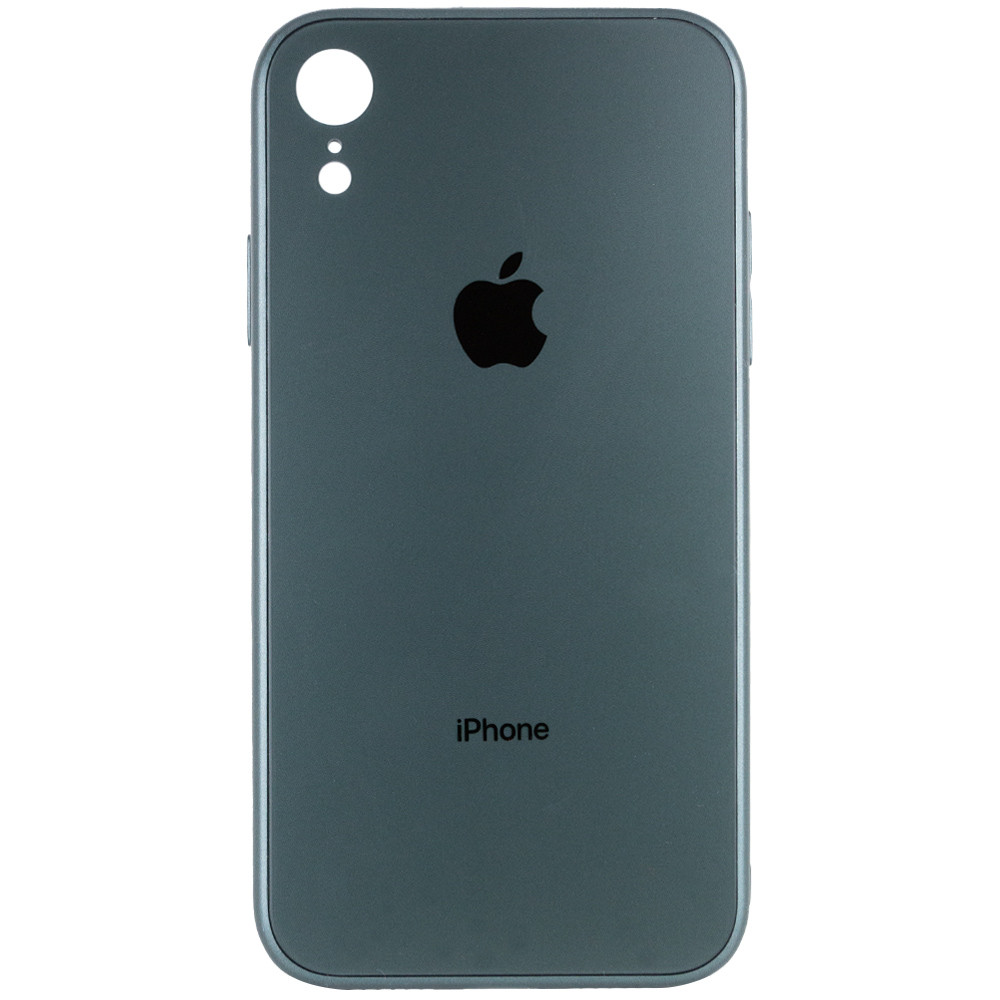 

TPU+Glass чехол GLOSSY Logo Full camera для Apple iPhone XR (6.1") Зеленый (161063)