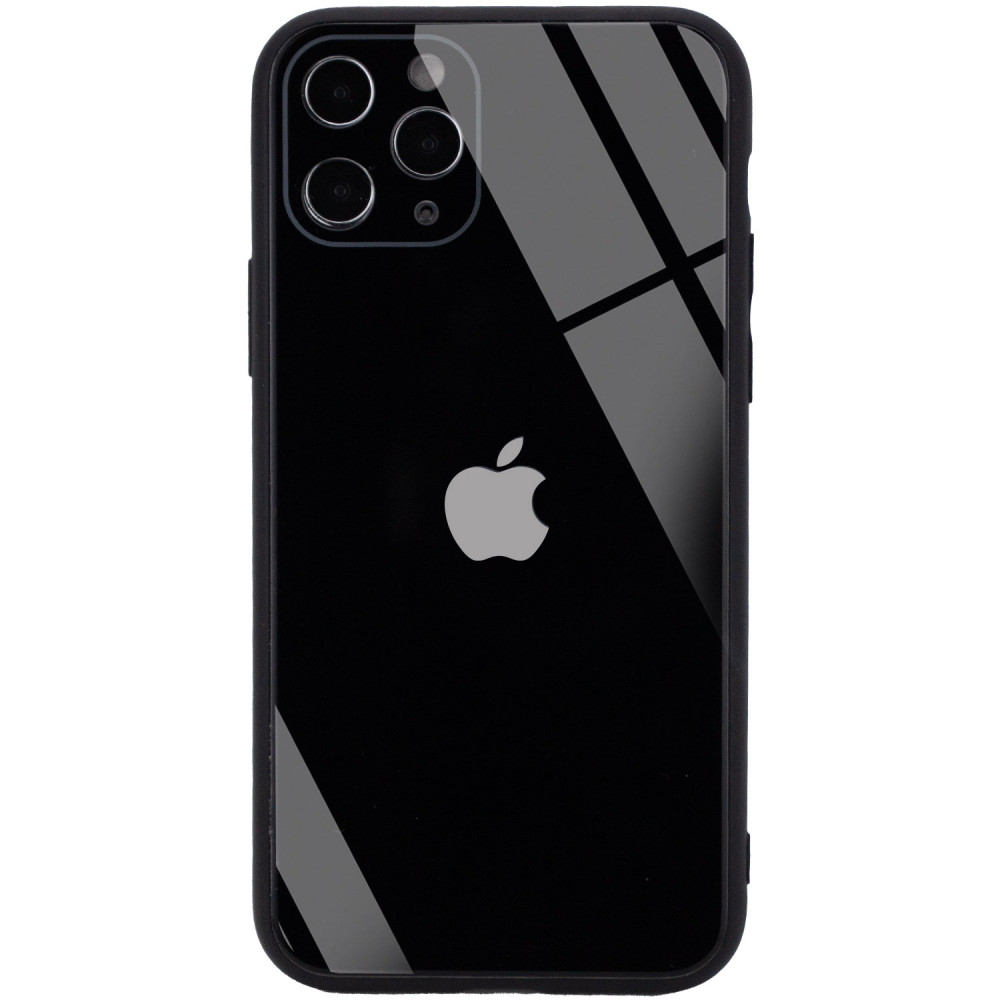 

TPU+Glass чохол GLOSSY Logo Full camera (opp) для Apple iPhone 11 Pro (5.8") (Чорний)