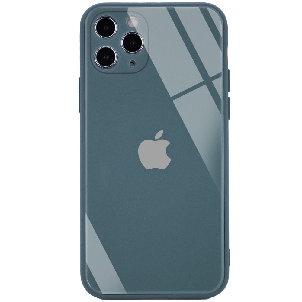 

TPU+Glass чехол GLOSSY Logo Full camera (opp) для Apple iPhone 11 Pro Max (6.5") Зеленый (158474)