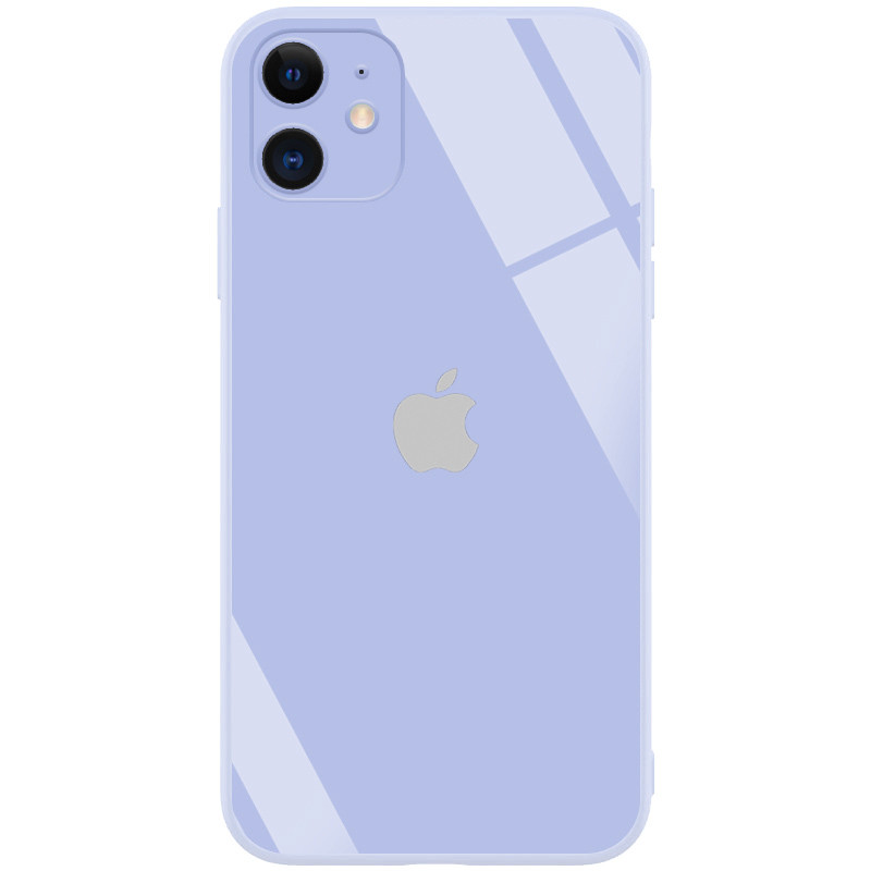 

TPU+Glass чехол GLOSSY Logo Full camera (opp) для Apple iPhone 12 mini (5.4") Сиреневый / Dasheen (158447)