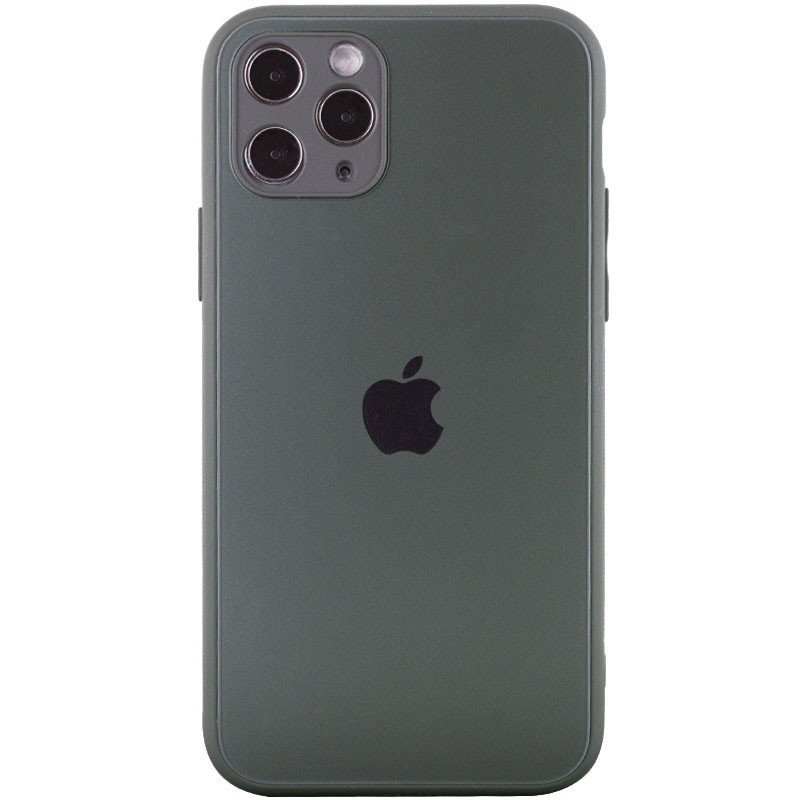 

TPU+Glass чохол Matte Candy Full camera для Apple iPhone 11 Pro (5.8") (Зелений)