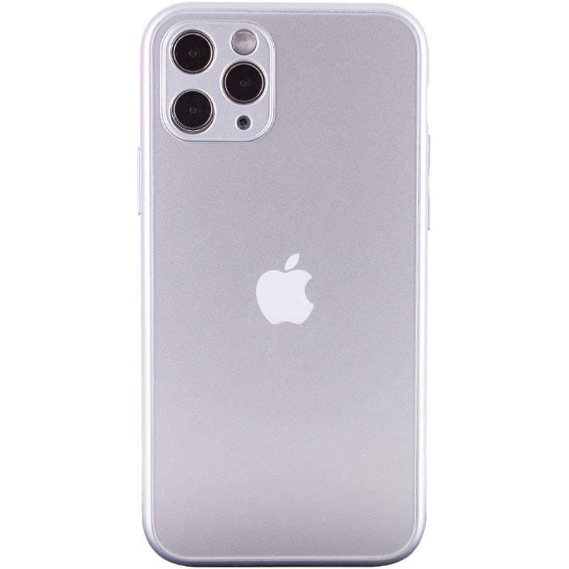 

TPU+Glass чохол Matte Candy Full camera для Apple iPhone 11 Pro Max (6.5") (Білий)