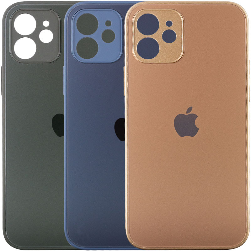 

TPU+Glass чехол Matte Candy Full camera для Apple iPhone 12 (6.1") (186590)