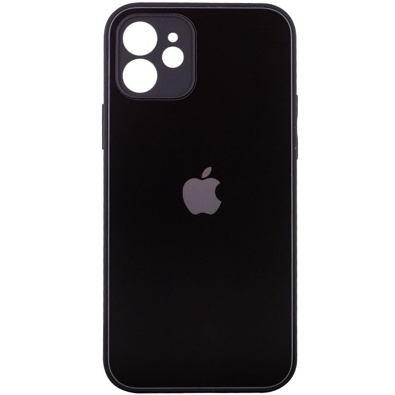 

TPU+Glass чохол Matte Candy Full camera для Apple iPhone 12 Pro (Чорний)