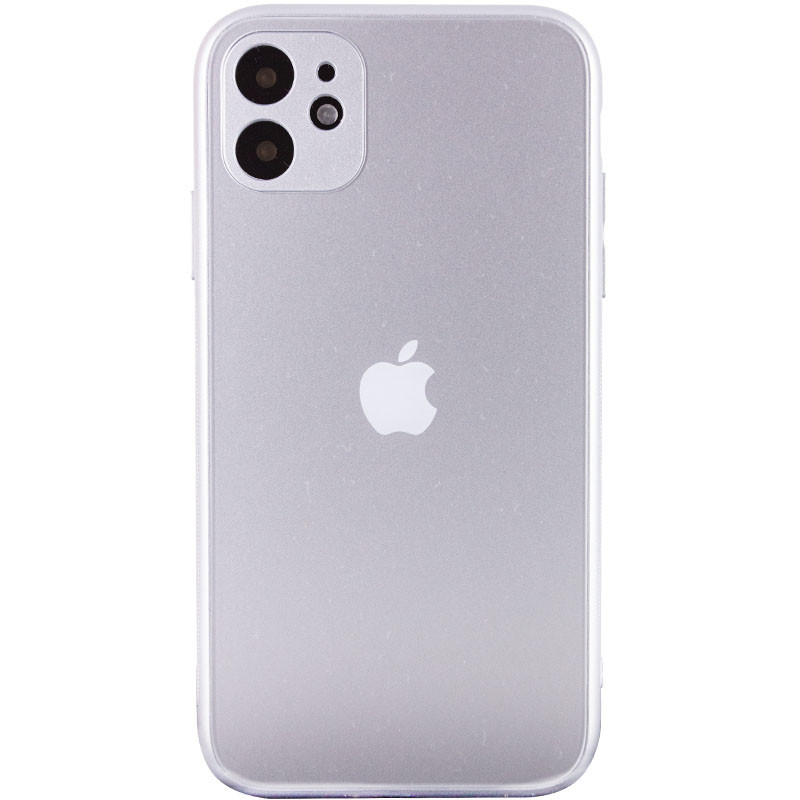 

TPU+Glass чехол Matte Candy Full camera для Apple iPhone 12 mini (5.4") Белый (186597)