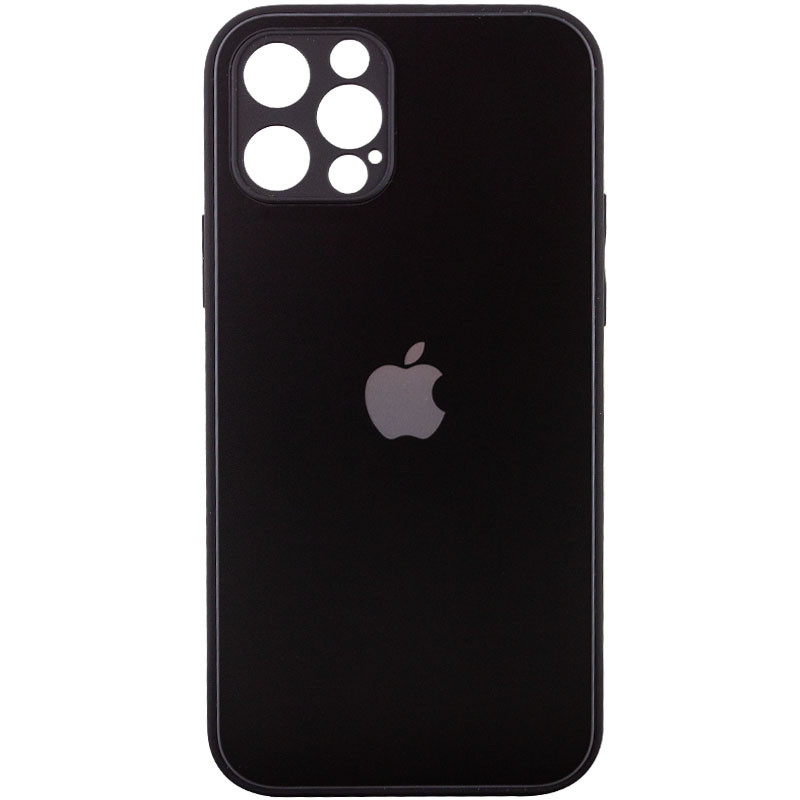 

TPU+Glass чехол Matte Candy Full camera для Apple iPhone 12 Pro (6.1") Черный (186565)