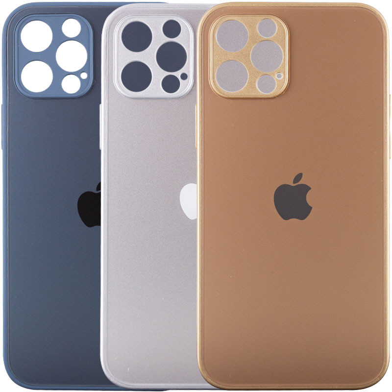

TPU+Glass чехол Matte Candy Full camera для Apple iPhone 12 Pro Max (6.7") (186566)