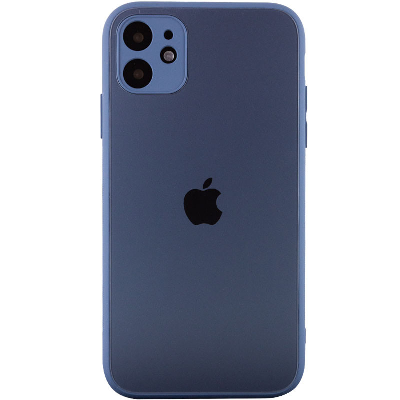 

TPU+Glass чехол Matte Candy Full camera для Apple iPhone 11 (6.1") Синий (186576)