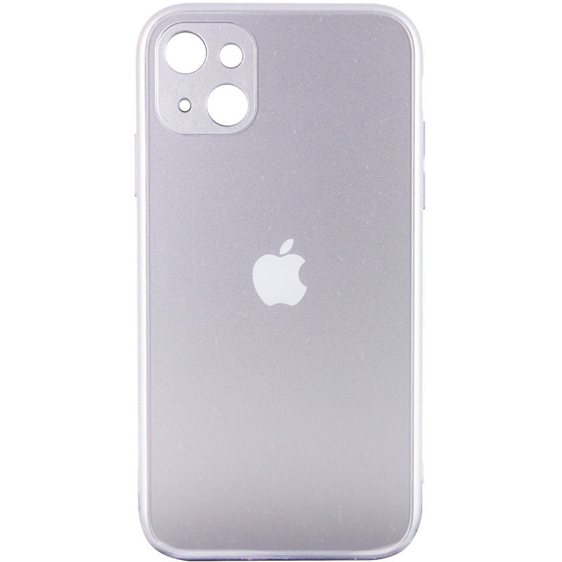 

TPU+Glass чехол Matte Candy Full camera для Apple iPhone 13 (6.1") Белый (200510)