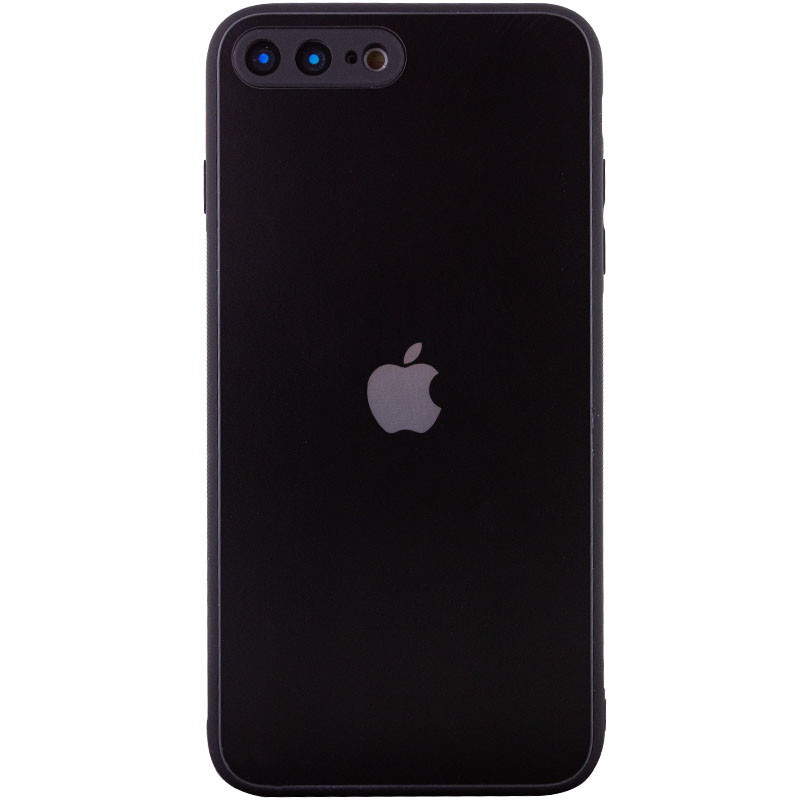 

TPU+Glass чехол Matte Candy Full camera для Apple iPhone 7 plus / 8 plus (5.5") Черный (186613)