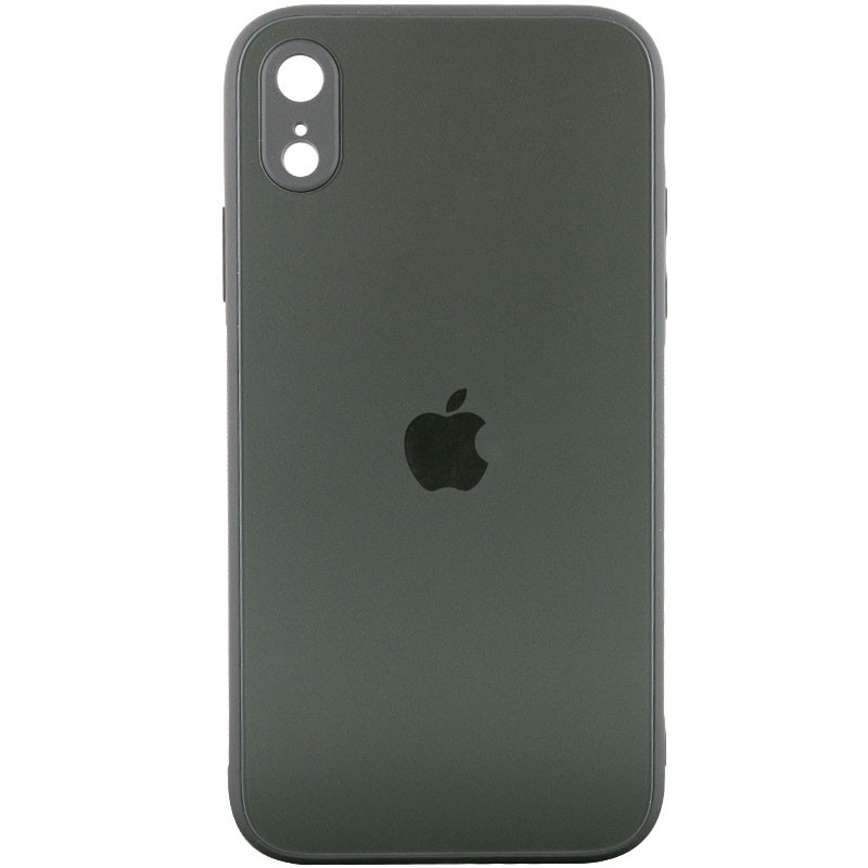 

TPU+Glass чехол Matte Candy Full camera для Apple iPhone XR (6.1") Зеленый (186616)