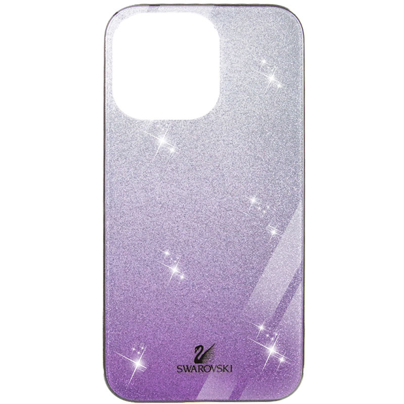 

TPU+Glass чохол Swarovski Full Camera для Apple iPhone 13 Pro Max (6.7") (Фіолетовий)