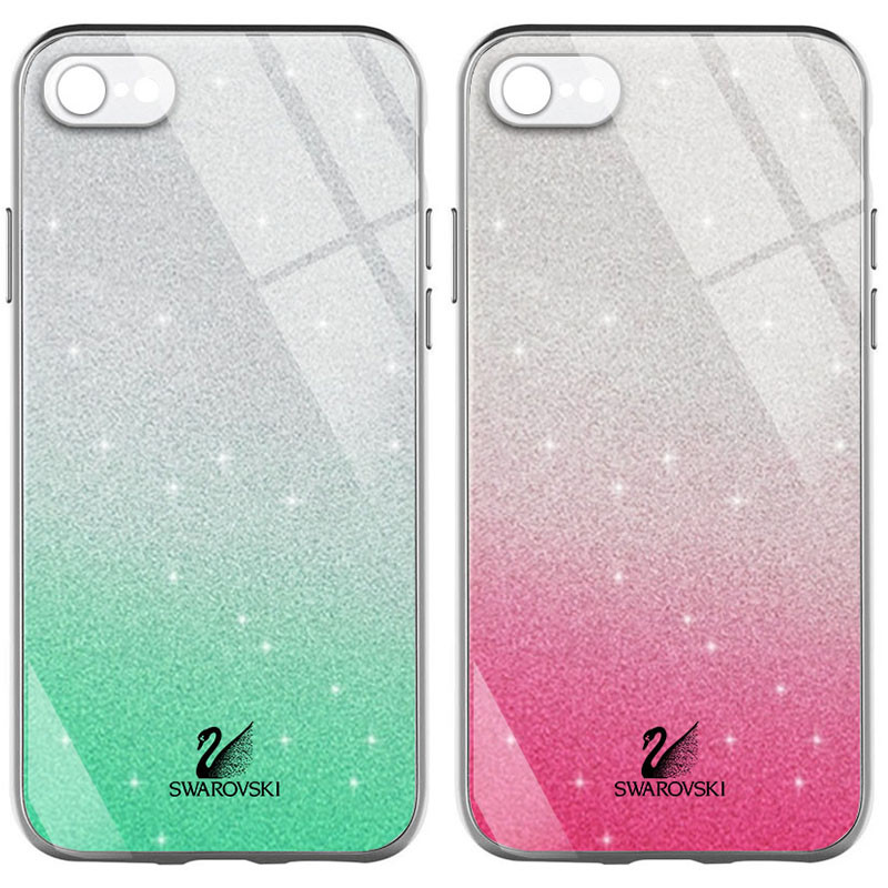 

TPU+Glass чехол Swarovski Full Camera для Apple iPhone 7 / 8 / SE (2020) (4.7") (194008)