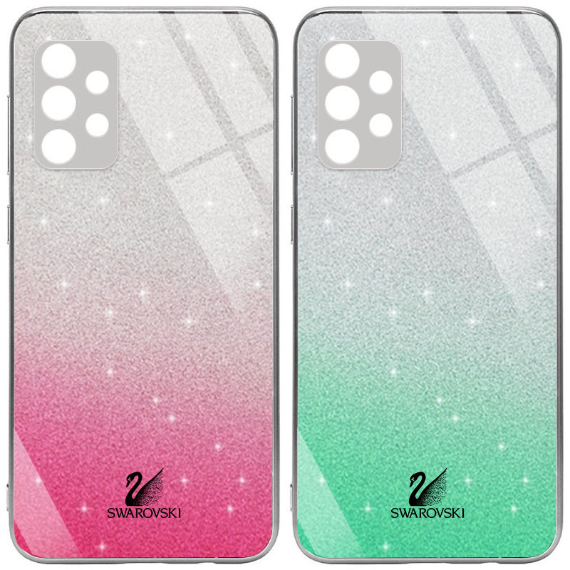 

TPU+Glass чехол Swarovski Full Camera для Samsung Galaxy A52 4G / A52 5G (181385)