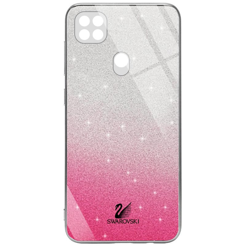 

TPU+Glass чехол Swarovski Full Camera для Xiaomi Redmi 9C Малиновый (154777)