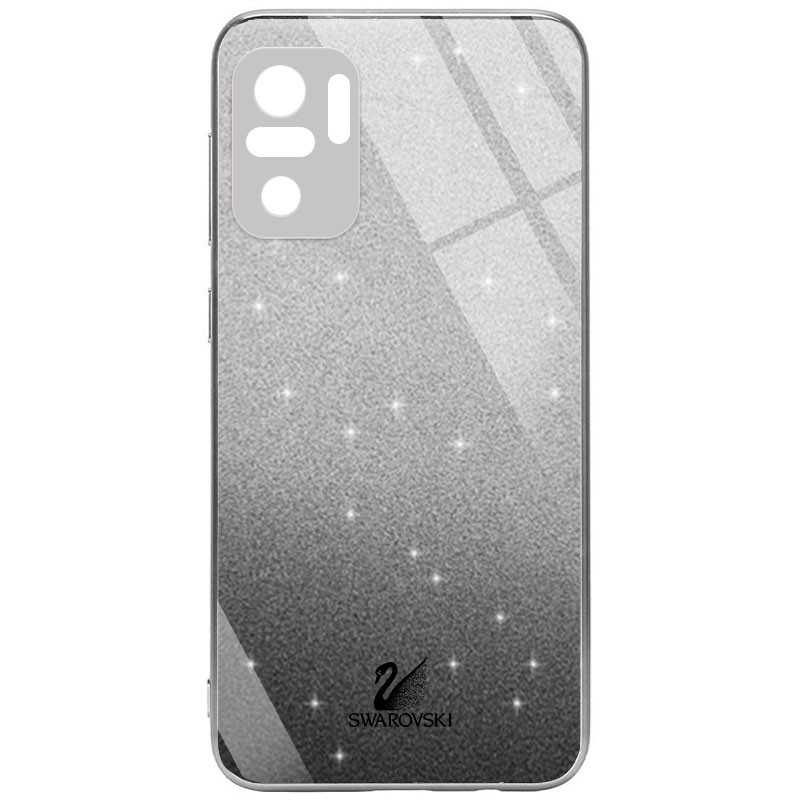 

TPU+Glass чехол Swarovski Full Camera для Xiaomi Redmi Note 10s Черный (181474)