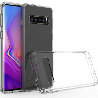 

TPU+Glass чехол Clear для Samsung Galaxy S10+