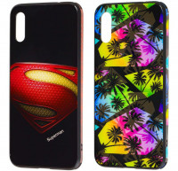 

TPU+Glass чехол Cute Print для Apple iPhone XR (6.1")
